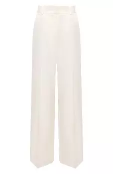 Брюки из вискозы и льна MSGM