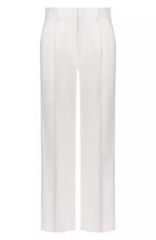 Брюки из вискозы и льна Pinko