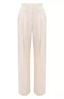 Брюки из вискозы и льны Brunello Cucinelli