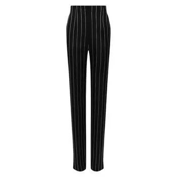 Брюки из вискозы и шелка Giorgio Armani