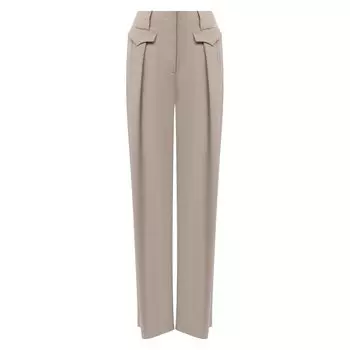 Брюки из вискозы и шелка Giorgio Armani