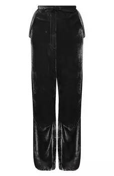 Брюки из вискозы и шелка Giorgio Armani