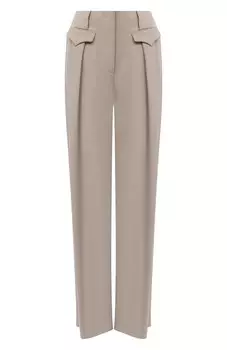 Брюки из вискозы и шелка Giorgio Armani