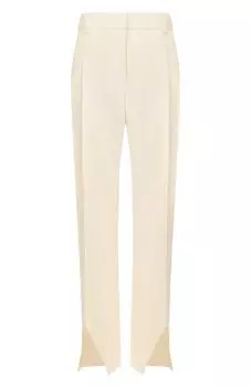 Брюки из вискозы и шелка Jil Sander