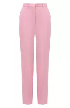 Брюки из вискозы и шелка Nanushka