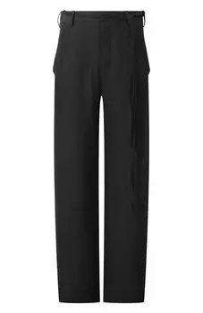 Брюки из вискозы и шерсти Ann Demeulemeester