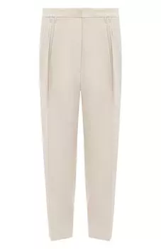 Брюки из вискозы и шерсти Brunello Cucinelli