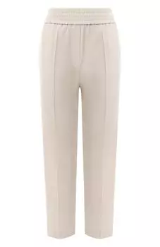 Брюки из вискозы и шерсти Brunello Cucinelli