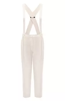 Брюки из вискозы и шерсти Brunello Cucinelli