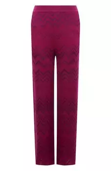 Брюки из вискозы и шерсти Missoni
