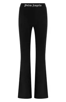 Брюки из вискозы и шерсти Palm Angels