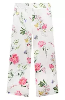 Брюки из вискозы Monnalisa