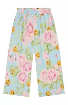 Брюки из вискозы Moschino