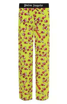 Брюки из вискозы Palm Angels