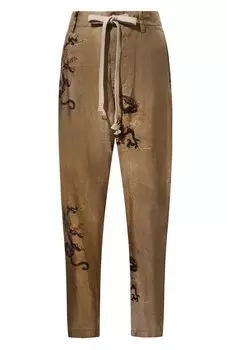 Брюки из вискозы Uma Wang