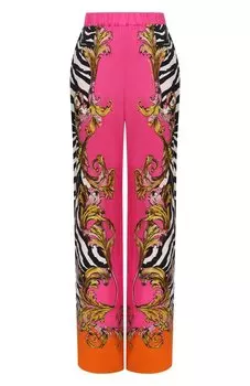 Брюки из вискозы Versace Jeans Couture