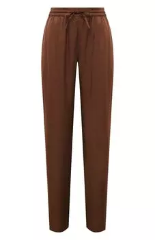 Брюки из вискозы Yves Salomon