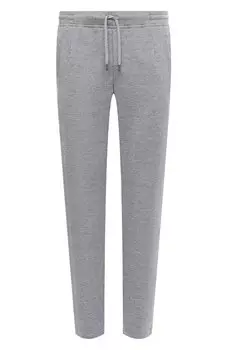 Брюки изо льна и хлопка Andrea Campagna