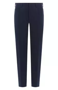 Брюки изо льна и хлопка Brioni