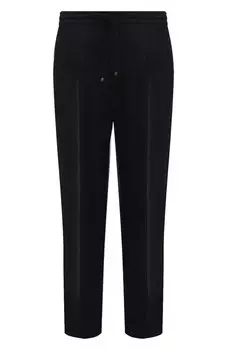 Брюки изо льна и хлопка Brunello Cucinelli