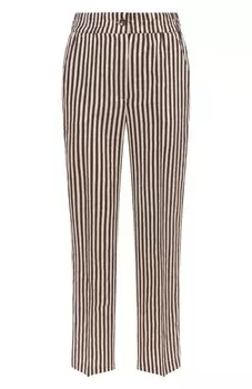 Брюки изо льна и хлопка Seventy Venezia