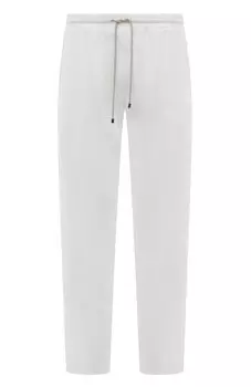 Брюки изо льна и хлопка Zimmerli