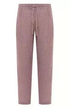 Брюки изо льна и хлопка Zimmerli