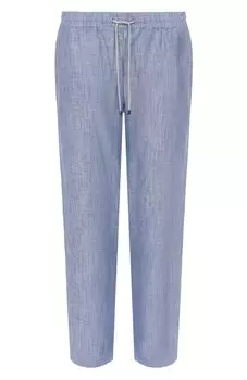 Брюки изо льна и хлопка Zimmerli