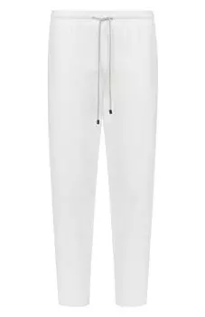 Брюки изо льна и хлопка Zimmerli