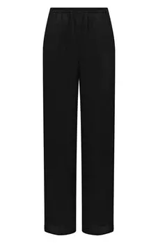 Брюки изо льна и шелка Loulou Studio