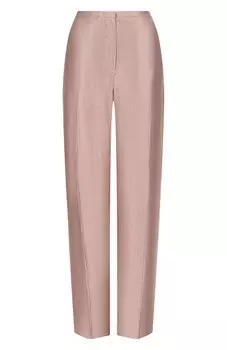 Брюки изо льна и шелка Loulou Studio