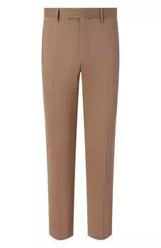 Брюки изо льна и шерсти Corneliani