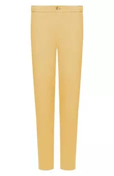 Брюки изо льна и шерсти Marco Pescarolo