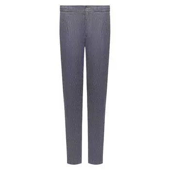 Брюки изо льна и шерсти Marco Pescarolo