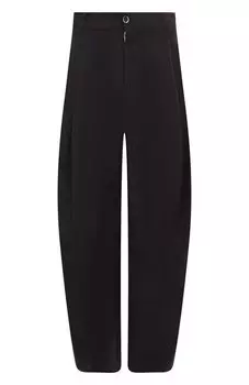 Брюки изо льна и шерсти Uma Wang