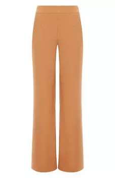 Брюки изо льна и вискозы Alberta Ferretti