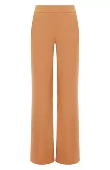 Брюки изо льна и вискозы Alberta Ferretti