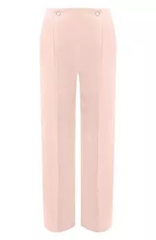 Брюки изо льна и вискозы BOSS