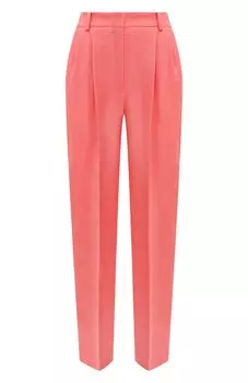 Брюки изо льна и вискозы BOSS