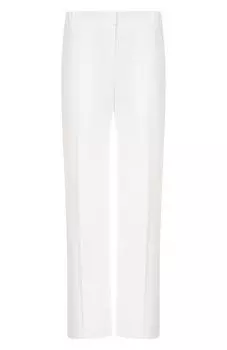 Брюки изо льна и вискозы BOSS