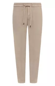 Брюки изо льна и вискозы Dondup