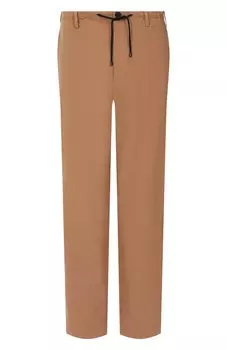 Брюки изо льна и вискозы Dries Van Noten