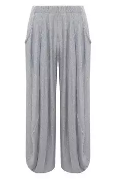 Брюки изо льна и вискозы Giorgio Armani