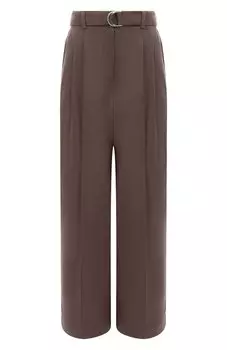 Брюки изо льна и вискозы Helmut Lang