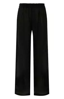 Брюки изо льна и вискозы Maurizio