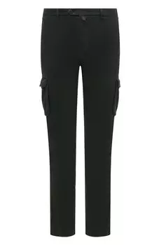 Брюки-карго из хлопка и кашемира Kiton