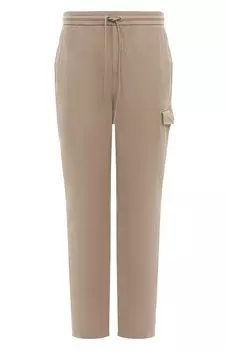 Брюки-карго из хлопка и льна Woolrich