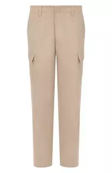 Брюки-карго из хлопка и шелка Zilli