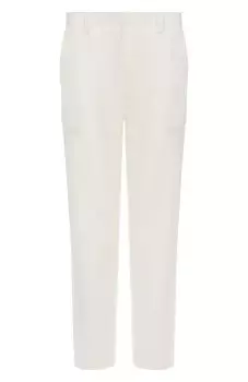 Брюки-карго из хлопка и шелка Zilli