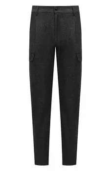 Брюки-карго из хлопка и шерсти Windsor